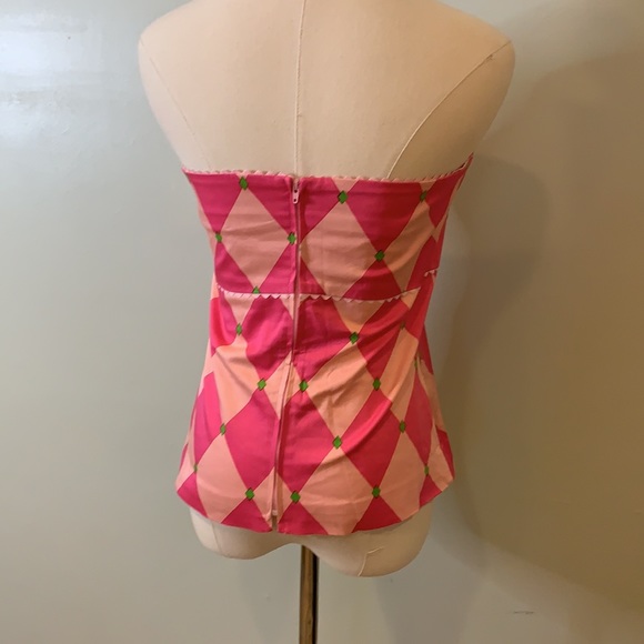 SOLD - Jennifer Reade Design - Pink 00s Tube Top - Picture 5 of 9